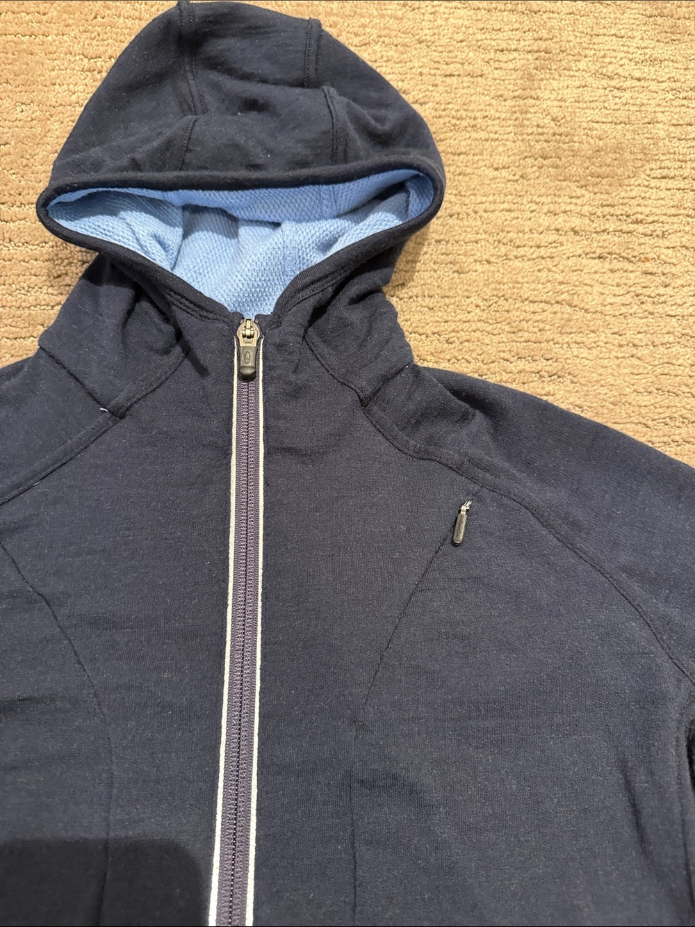 Icebreaker 220 GT Women’s Merino Wool Hoodie Baselayer Small - Picture 5 of 7